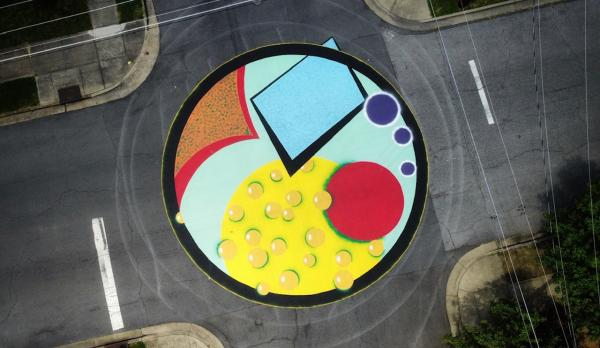 Lower Town Intersection Murals