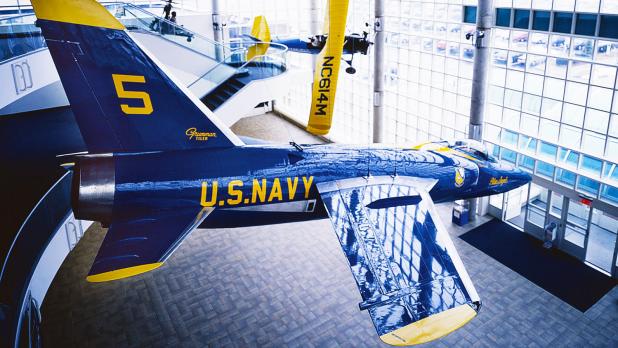 Blue Angel at Cradle of Aviation Museum
