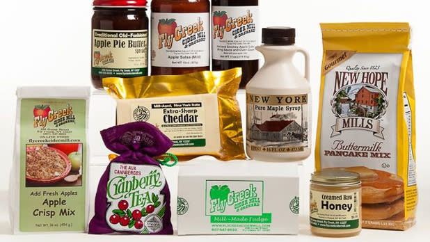 New York State Cookies Pancakes Syrup and more form the perfect holiday gift bundle