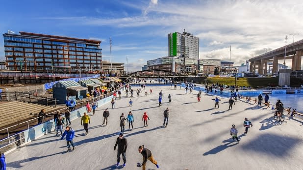 The Ice at Canalside - Joe Cascio