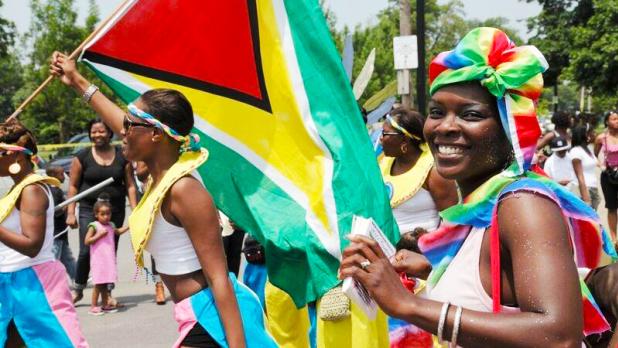 Two women at the Juneteenth Festival