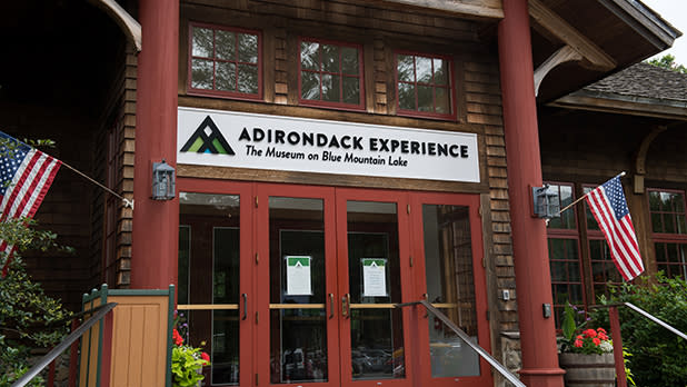 Entrance to the Adirondack Experience