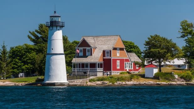 Rock Island Lighthouse State Park, Alexandria Bay, Jefferson County- Thousand Island Region