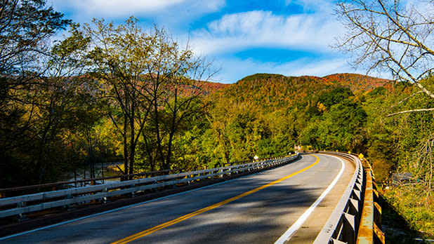 Route 28 over Esopus in Shokan, NY
