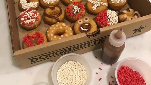 A donut kit from the Doughnuttery