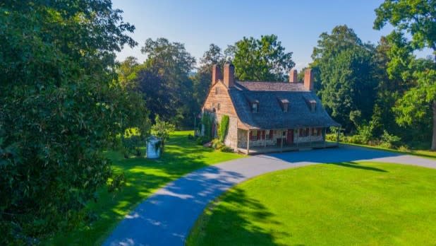 Exterior of the Mount Gulian Historic Site
