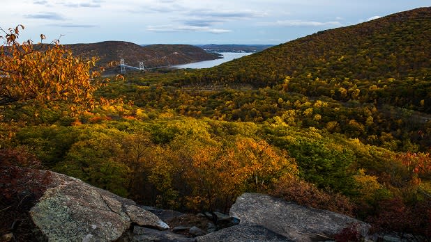 Bear Mountain in Fall