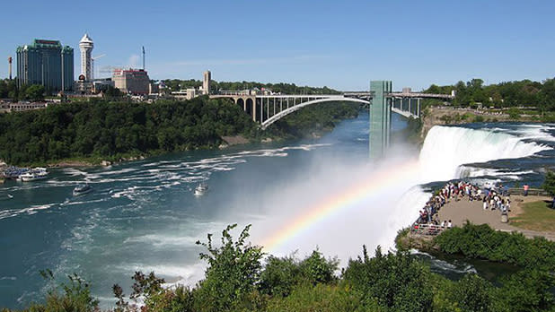 Rainbow near Niagara Falls