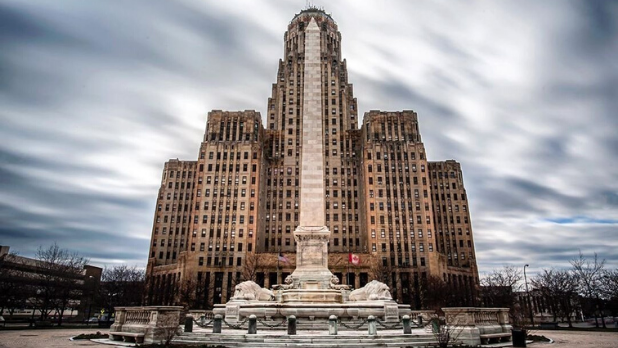 Exterior of Buffalo City Hall in New York