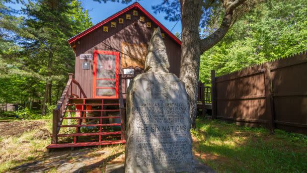 Exterior of Six Nations Indian Museum