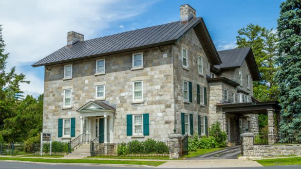 Exterior of Alice T. Miner Museum