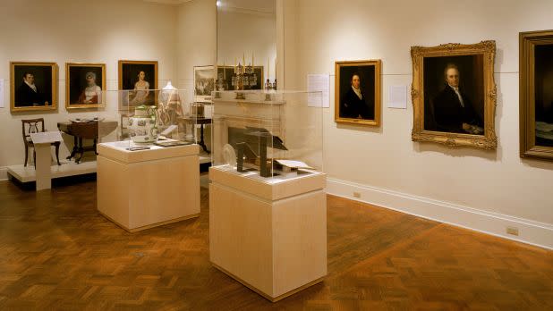 interior of historical society