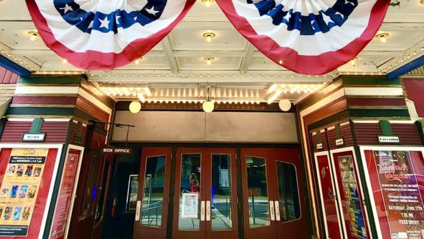 Exterior of Glove Theater