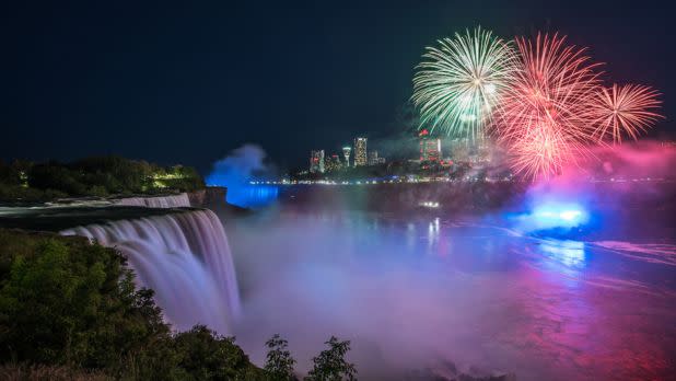 Niagara Falls fireworks
