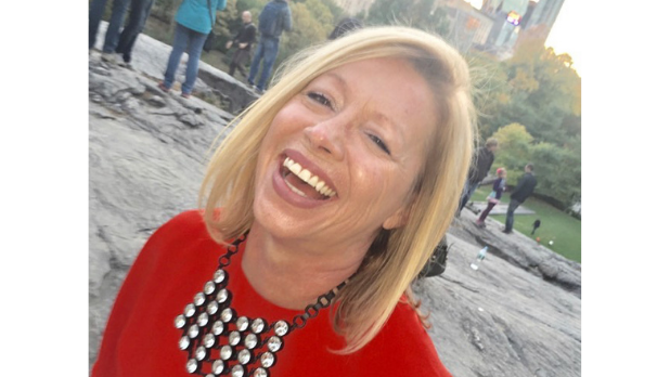 A selfie of Official I LOVE NY Leaf Peeper Michelle in Central Park