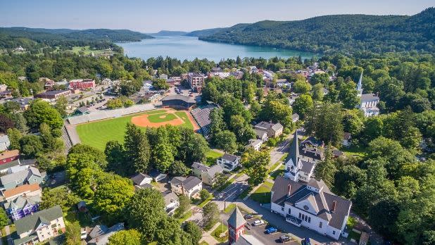 Cooperstown Aerial View; Photo Courtesy of ThisIsCooperstown.com