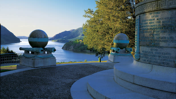Trophy Point at US Military Academy at West Point