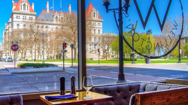 Wellington’s views of the spectacular New York State Capitol