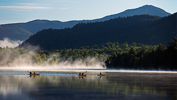 Mirror Lake - Whiteface Mountain - Lake Placid