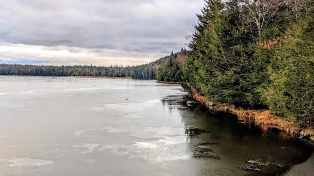 North South Lake, Winter