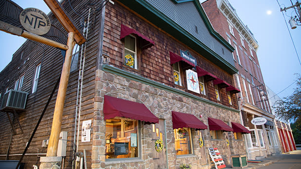 Exterior view of the Timeless Tavern Restaurant and Inn