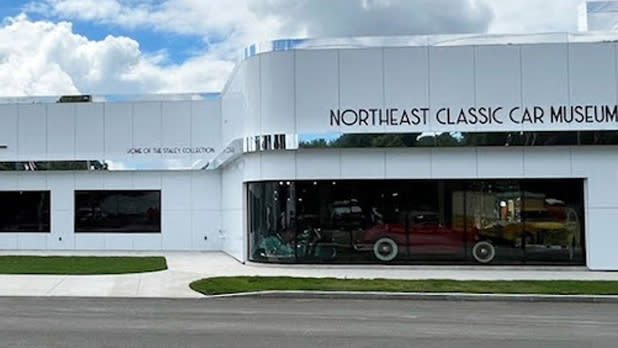 Exterior of the Northeast Classic Car Museum
