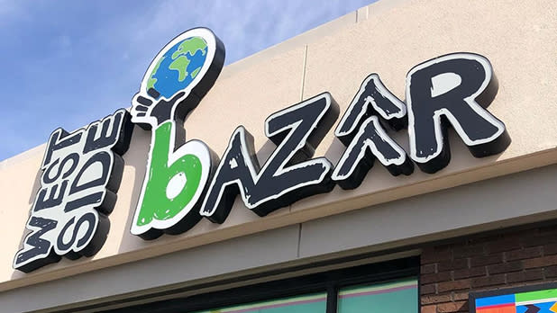 West Side Bazaar sign