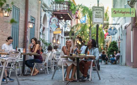 Outdoor Dining in New Orleans