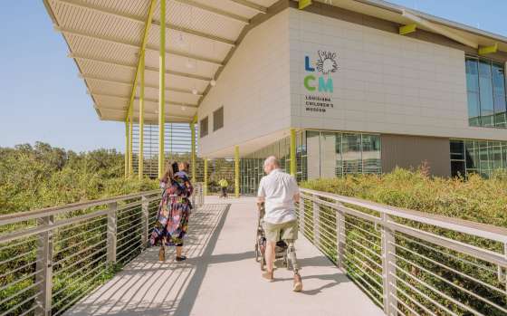 Walking into the Louisiana Children's Museum