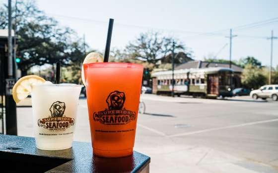 Superior Seafood Cocktails on St. Charles Avenue