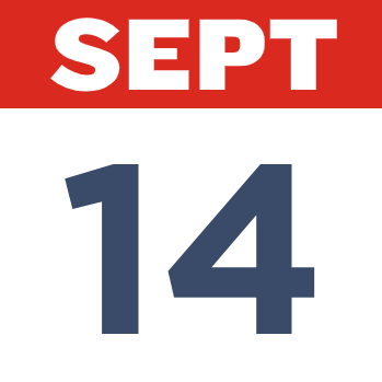 September 14 Calendar Date