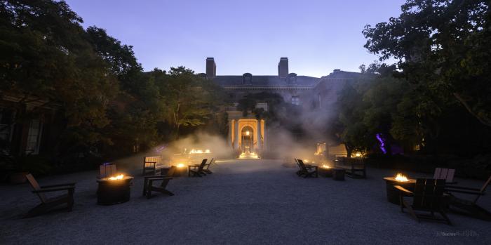 Nightfall at Filoli