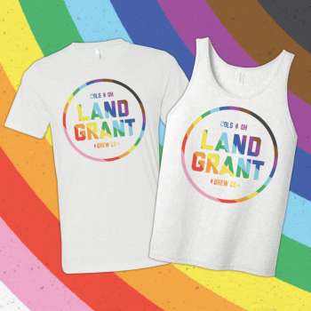 Land-Grant Pride t-shirt and tank top