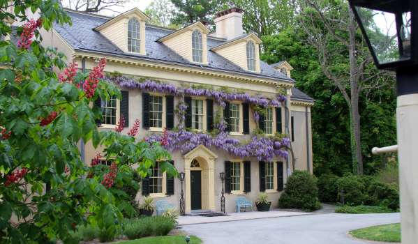 Hagley Museum & Library Residence springtime