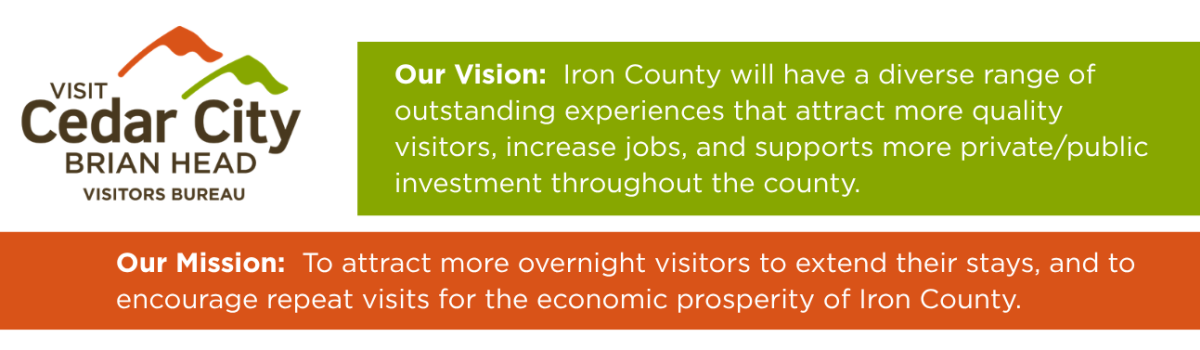 Visit Cedar City | Mission and Vision Statement
