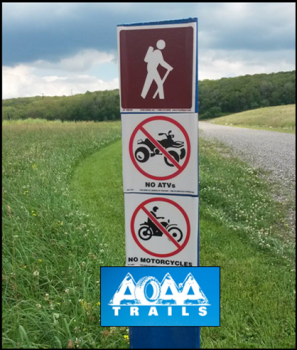 AOAA Walking Trail Sign