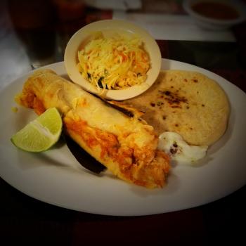 Tlaloc pupusa tamale