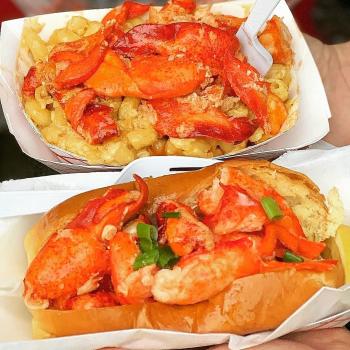 Lobster rolls at Mobstah Lobstah food truck