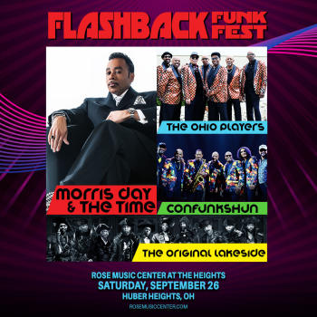 A promotional poster for the Flashback Funk Fest