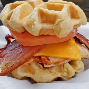 Wake Up & Waffle Sandwich