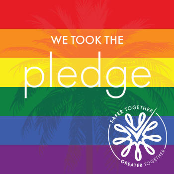 LGBTQ Pledge Graphic - Square