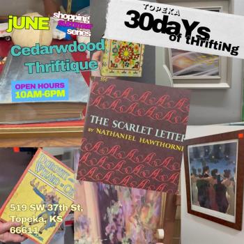 Cedarwood Thriftique: 30 Days of Thrifting