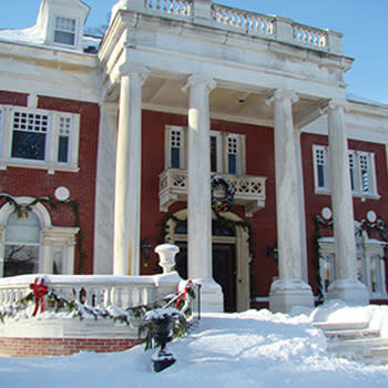 Wareheim Myers Mansion In The Winter