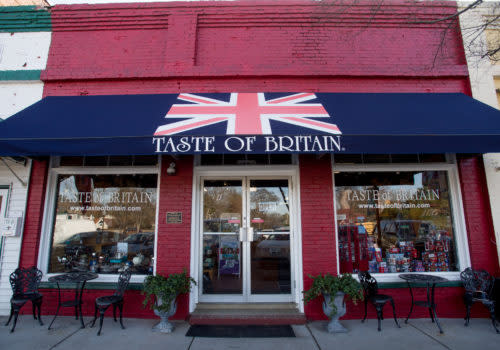 Taste of Britain storefront
