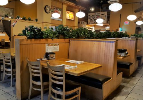 restaurant seating area inside