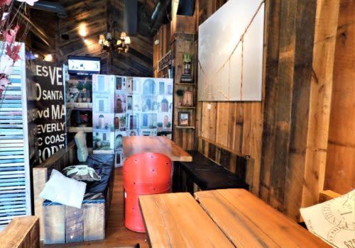 inside restaurant