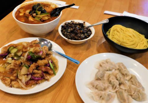 spread of Chinese food