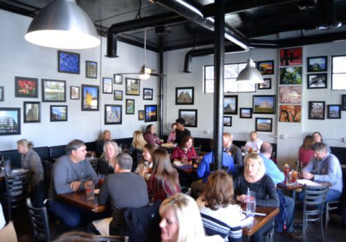 inside restaurant