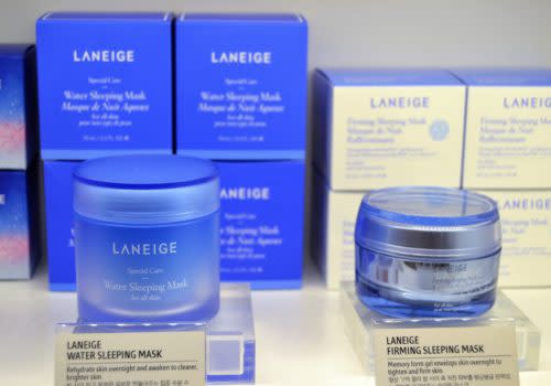 jars of sleeping masks