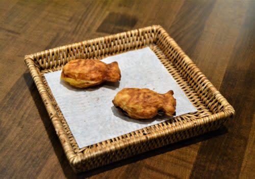 fish-shaped Korean pastry on a plate